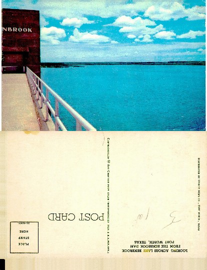 Lake Benbrook from Benbrook Dam