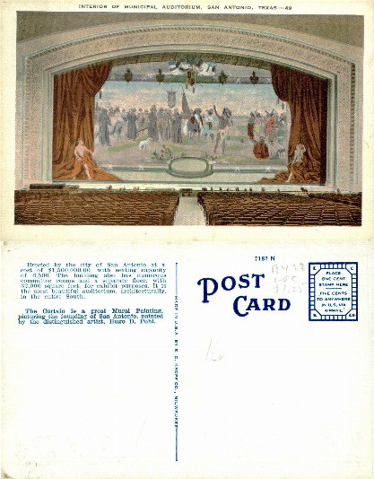 Municipal Auditorium Stage Mural