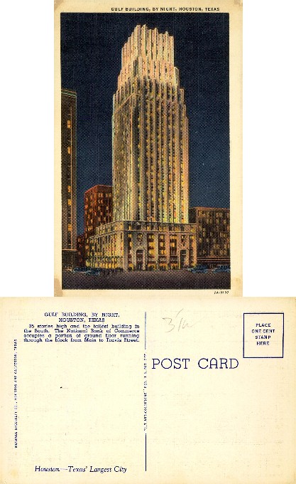 Gulf Building at Night