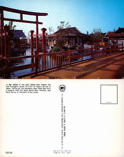 Japanese Village and Deer Park Scene