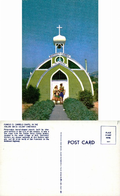 El Carmelo Chapel with People