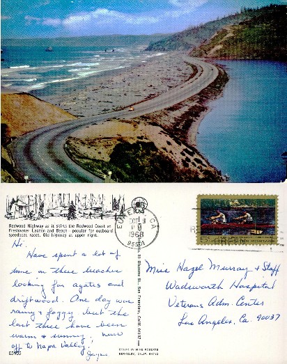 Coastal Highway and Beach Scene