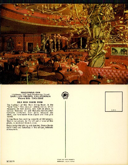 Gold Rush Dining Room Interior