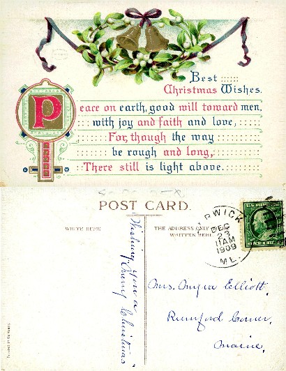 Christmas Mistletoe and Bells