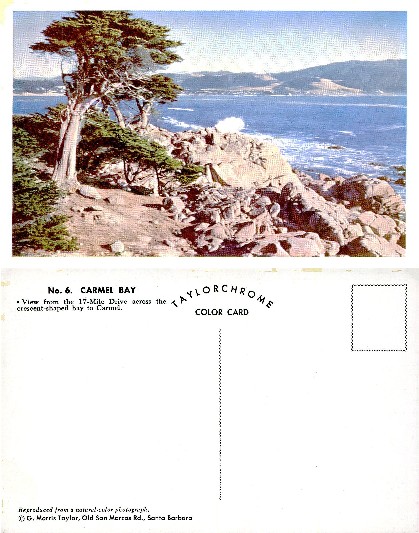 Coastal View of Carmel Bay