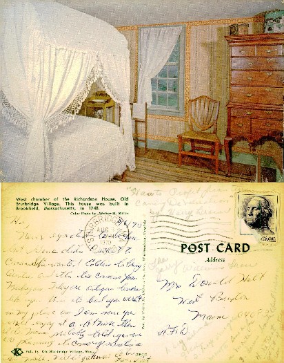 Colonial Bedroom with Canopy Bed