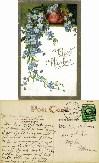 Forget-me-nots and Best Wishes