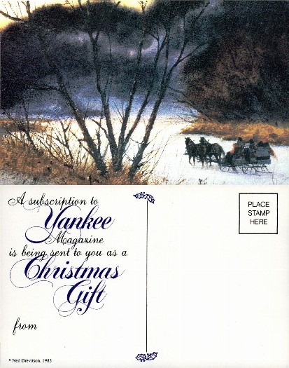 Horse-drawn Sleigh in Winter