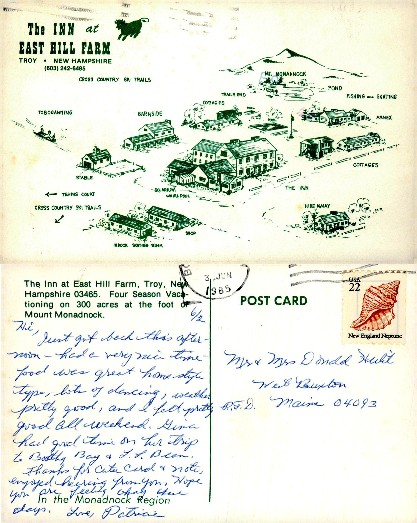 Illustrated Map of East Hill Farm