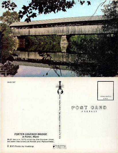 Porter Covered Bridge over Ossipee River