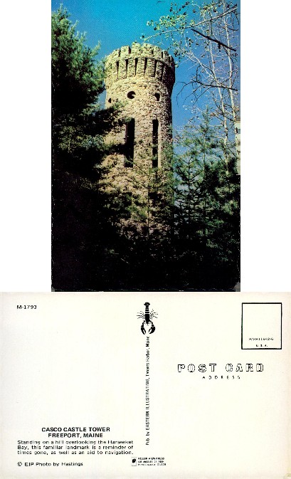 Casco Castle Tower, Freeport, Maine