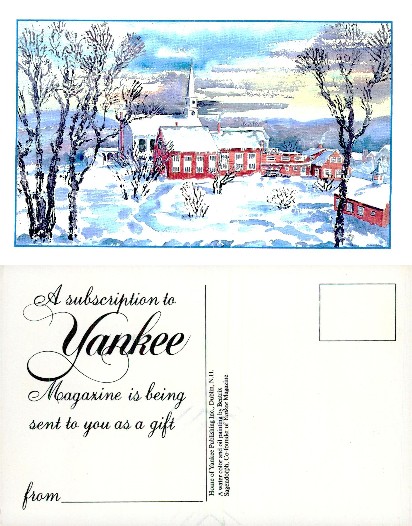 Winter Village with Church