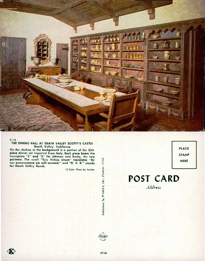 Dining Hall, Scotty's Castle, Death Valley