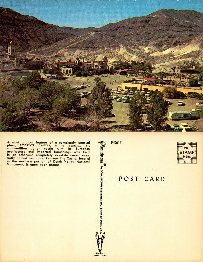 Scotty's Castle in Death Valley