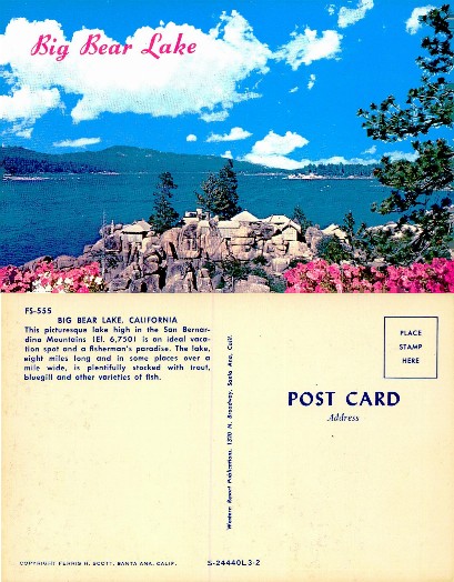 Big Bear Lake Scenic View