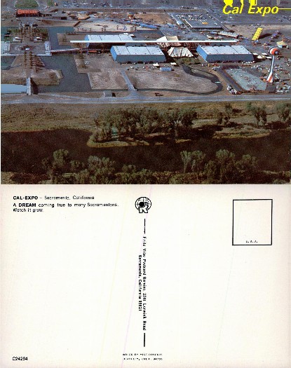 Aerial View of Cal Expo Exhibition Grounds