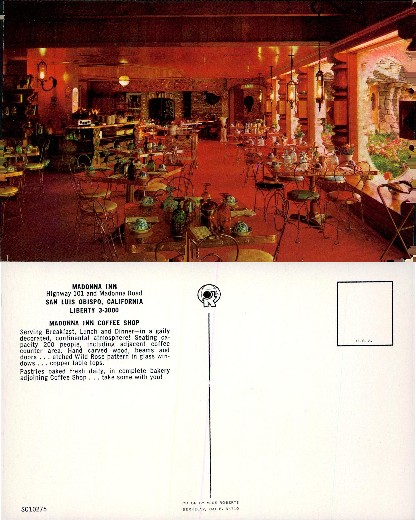 Madonna Inn Coffee Shop Interior