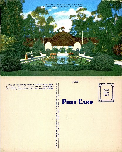 Botanical Building and Lily Pond