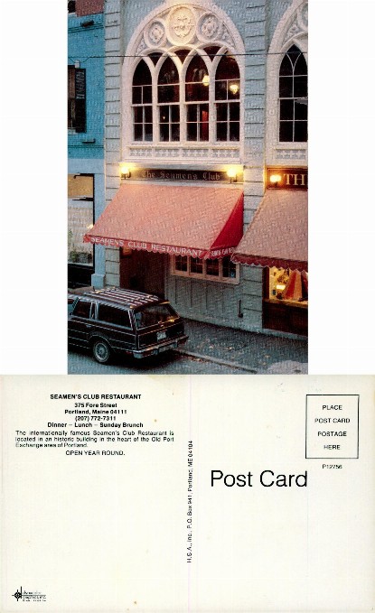 Seamen's Club Restaurant Building