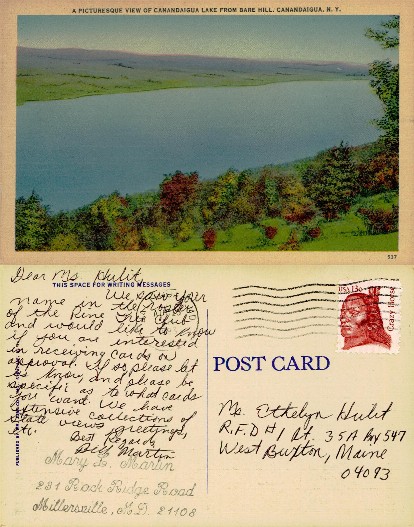 Canandaigua Lake from Bare Hill