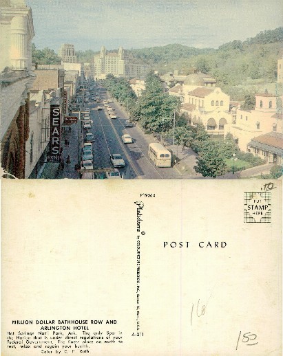 Street View with Hotel and Bathhouses