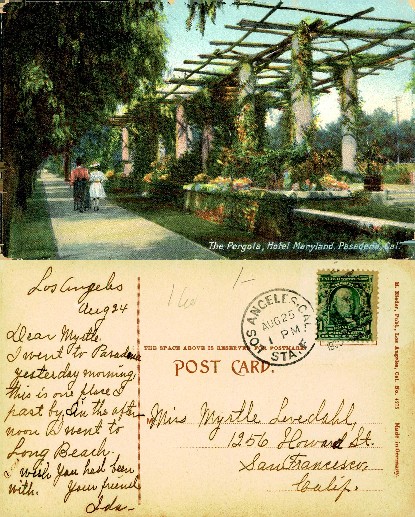 Pergola at Hotel Maryland