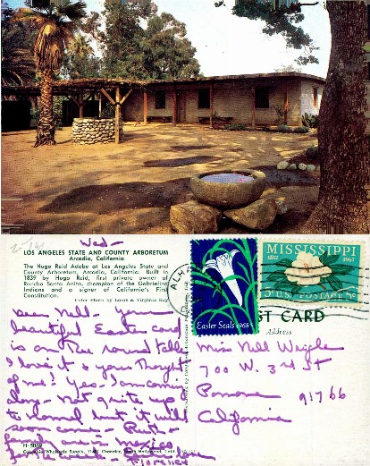 Hugo Reid Adobe Building and Well