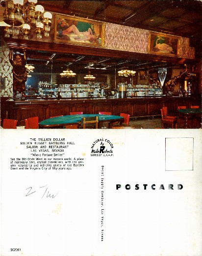 Golden Nugget Saloon and Restaurant Interior