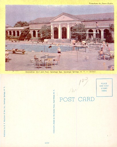 Recreation Unit and Pool, Saratoga Spa