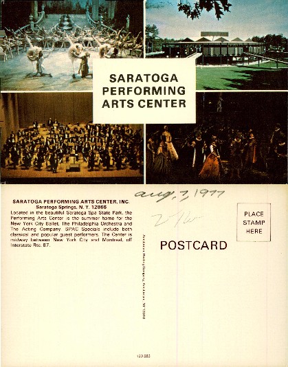 Saratoga Performing Arts Center & Performances