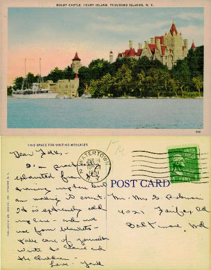 Boldt Castle, Heart Island, Thousand Islands