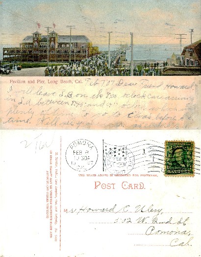 Long Beach Pavilion & Pier Crowd