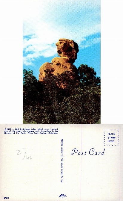 Old Scotchman Rock Formation