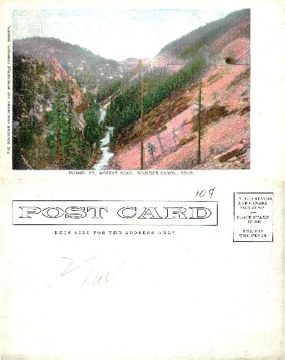 Moffat Road Tunnel 27, Boulder Canyon