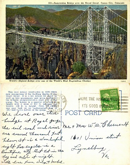 Royal Gorge Suspension Bridge