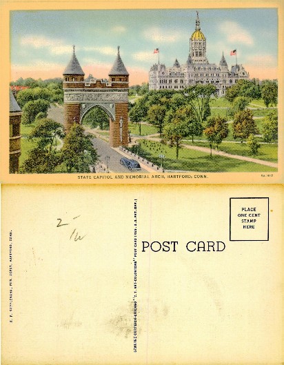 State Capitol & Memorial Arch, Hartford