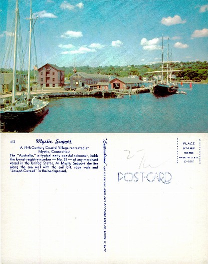 Mystic Seaport with Historic Ships