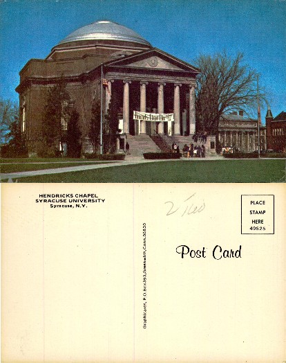Hendricks Chapel, Syracuse University