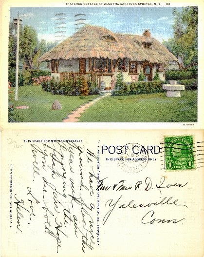 Thatched Cottage at Olcotts