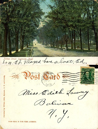 James Street, Tree-Lined Street Scene