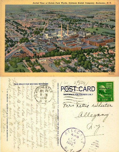 Aerial View of Kodak Park Works