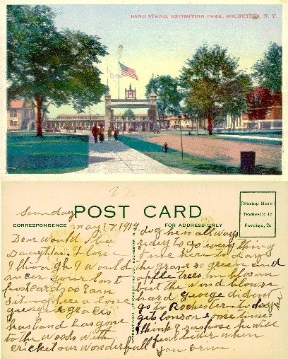 Band Stand, Exposition Park
