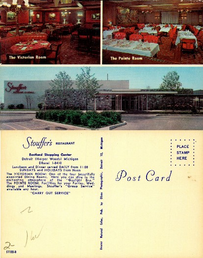 Stouffer's Restaurant: Exterior and Dining Rooms
