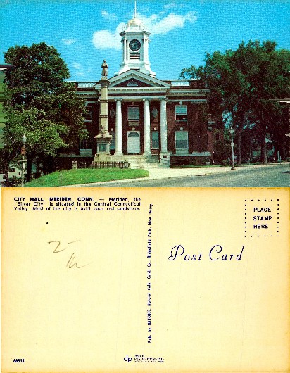 City Hall and Monument, Meriden