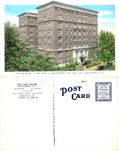 The Lee House Hotel Building Exterior