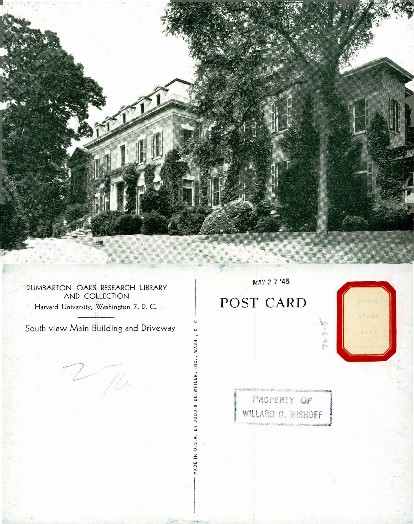 Dumbarton Oaks Main Building and Driveway