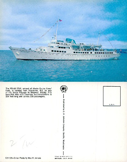 Cruise Ship POLAR STAR at Sea