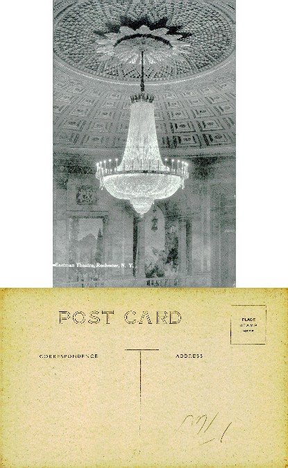 Chandelier, Eastman Theatre Interior