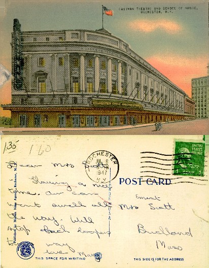 Eastman Theatre and School of Music Building