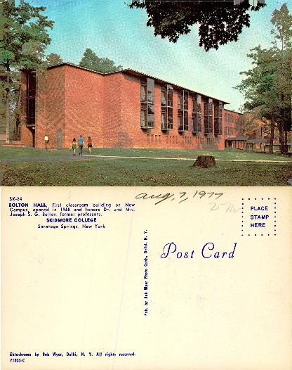 Bolton Hall, Skidmore College Campus